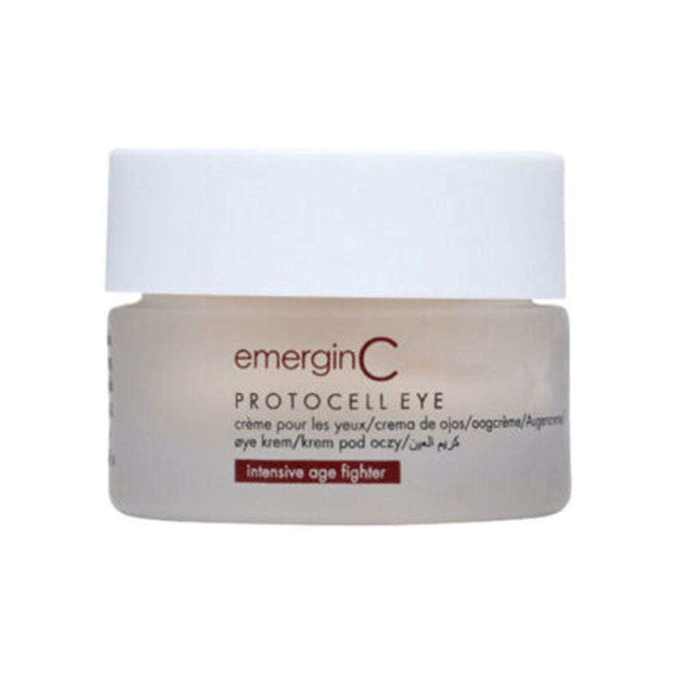 EmerginC Protocell Eye Cream for Dark Circles & Wrinkles - Anti-Aging Eye Treatment for Puffiness & Fine Lines - Best for Night & Day Use