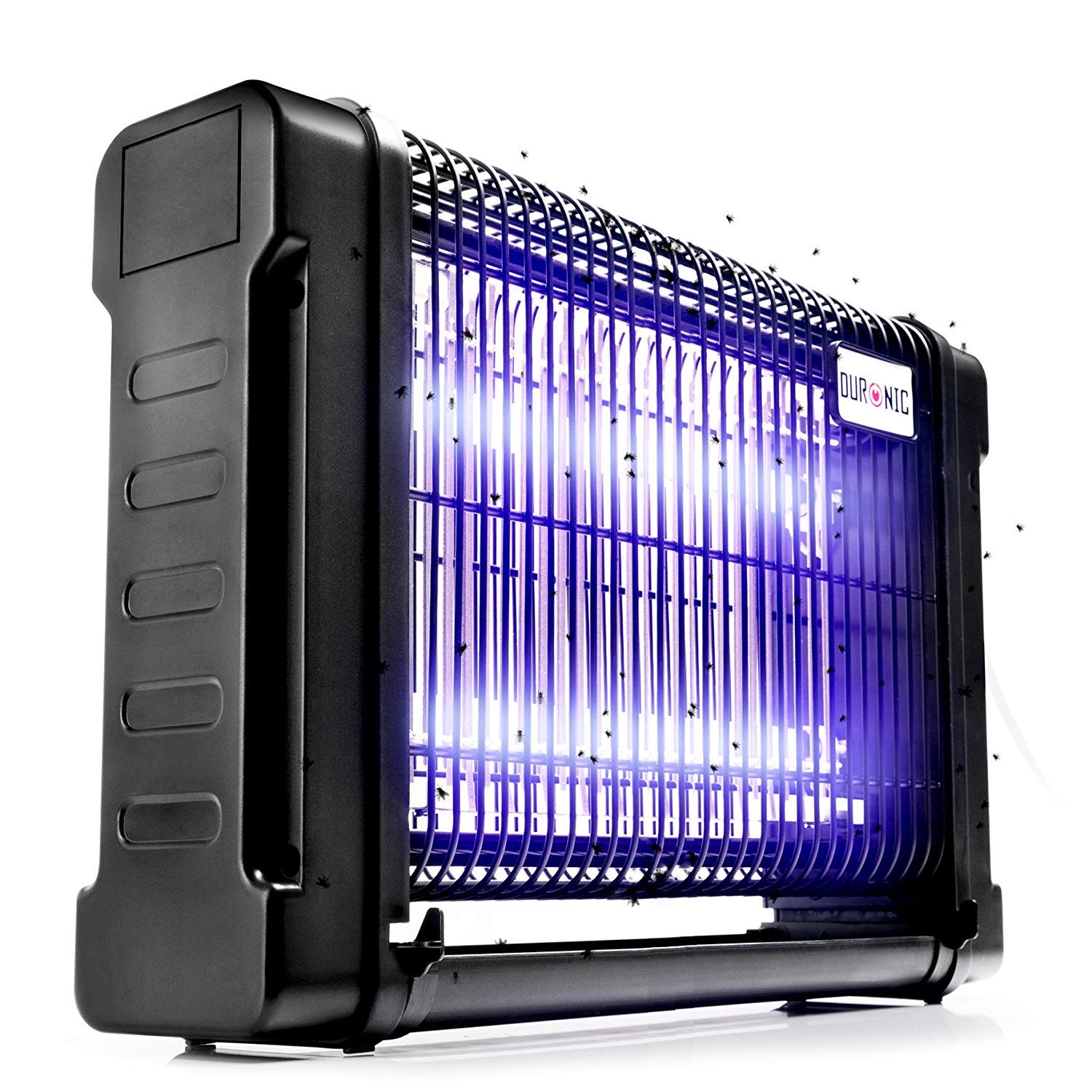 Duronic FK8420 Electric UV Fly Killer - 20W Mosquito & Flying Insect Zapper with 2x 10W Bulbs | Large Slimline Indoor Pest Control for Home, Kitchen, Bedroom | Wall or Ceiling Mountable | Safe & Effective Bug Trap for Patio, Garage, Restaurant