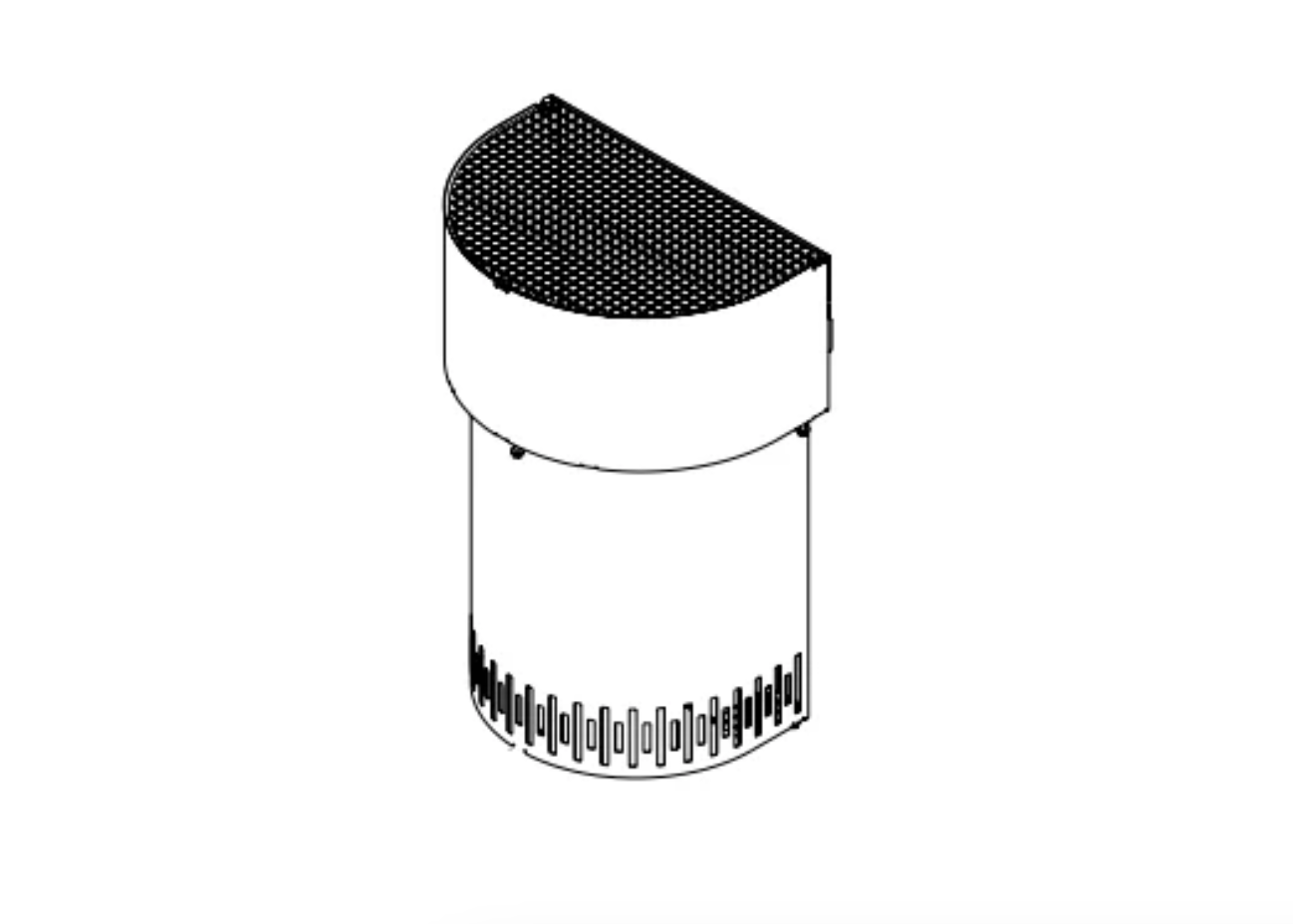 Premium SV4.5 HTSK Horizontal Square Termination Shroud - Heavy Duty Electrical Safety Guard for Secure Cable Connections | Ideal for Industrial Wiring, Power Distribution & Electrical Panel Installations