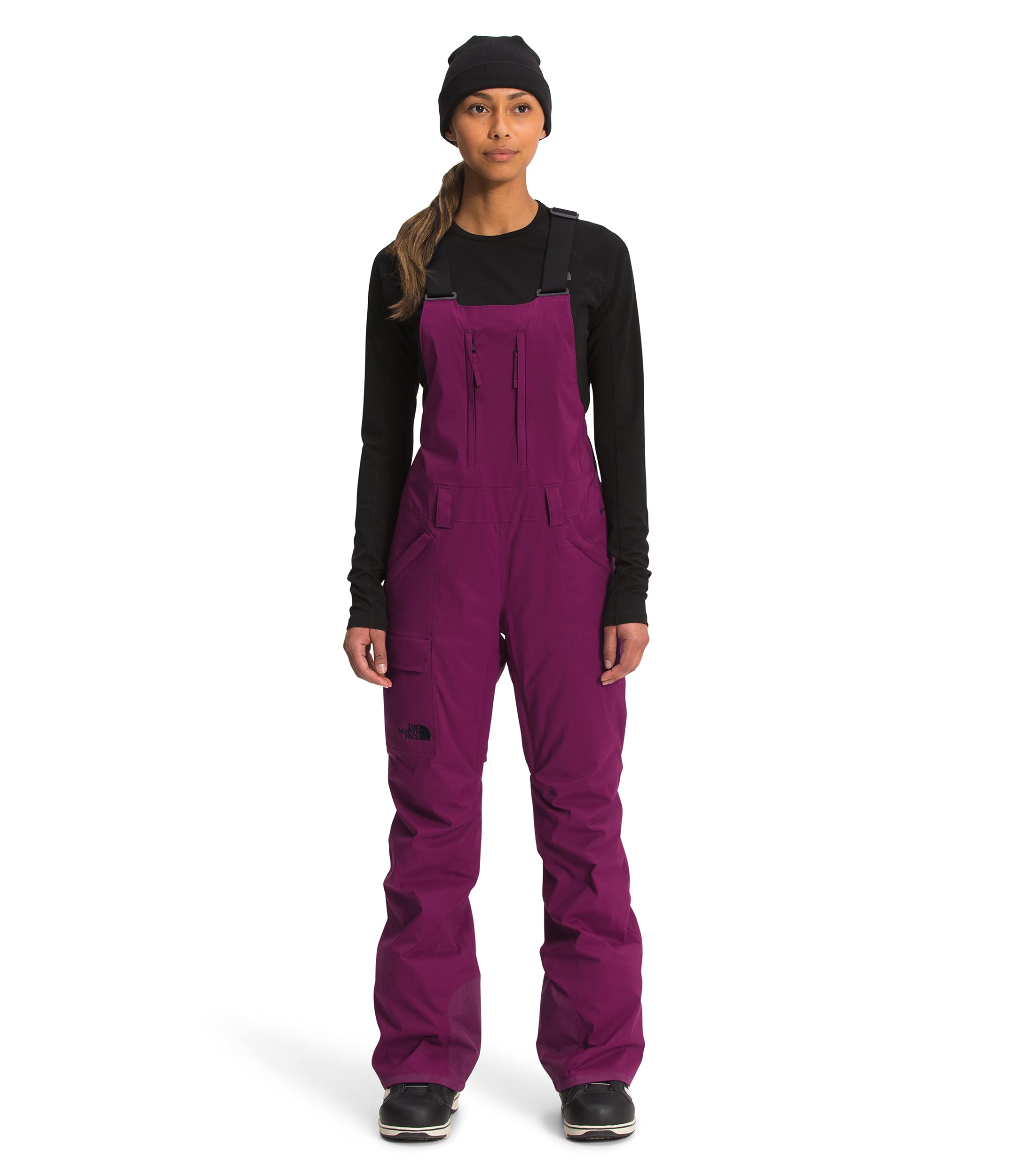 The North Face Women's Freedom Insulated Bib - Waterproof Snow Bib Pants for Skiing & Snowboarding (Standard & Plus Sizes) - Perfect for Winter Sports & Cold Weather Adventures