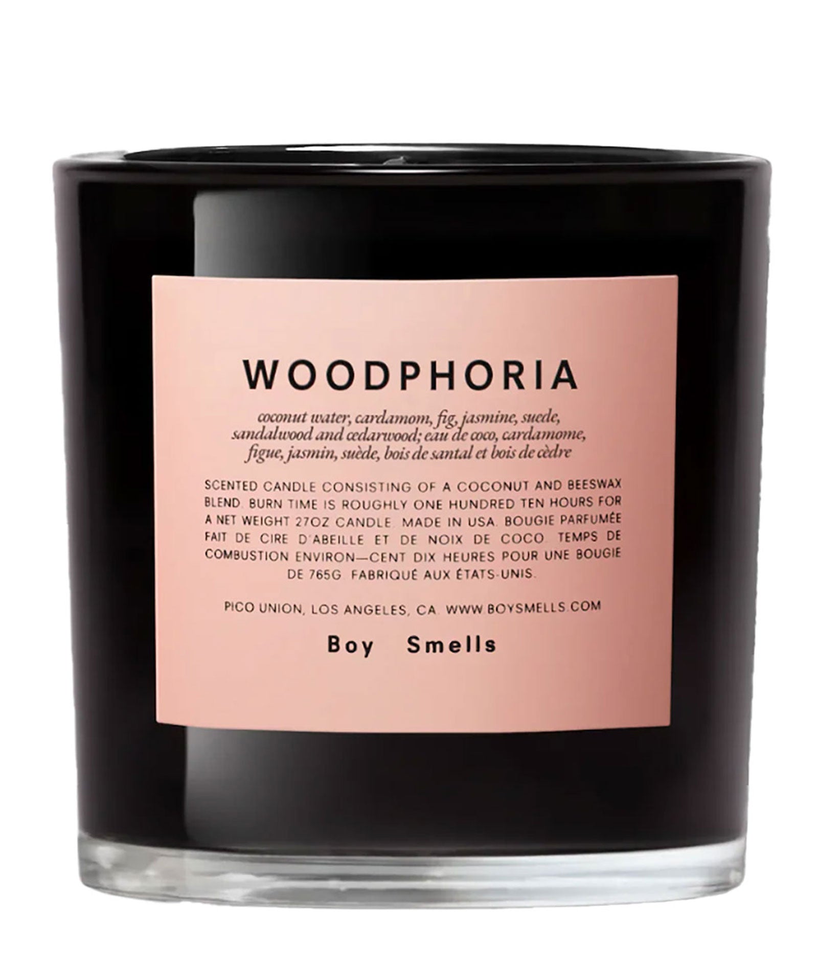 Boy Smells Magnum Candle Woodphoria - Luxury Scented Soy Wax Candle for Home, Bedroom & Bathroom | Aromatic Wood Fragrance for Relaxation & Ambiance