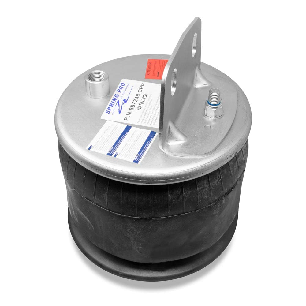 Spring Pro 887248 Air Spring - Direct Replacement for SAF Holland 90557248 & Firestone W01-358-9587 - Heavy Duty Suspension Part for Trailers, RVs, and Commercial Trucks