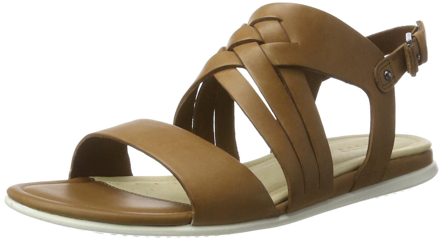 ECCO Women's Touch Braided Huarache Sandals - Comfortable Leather Summer Sandals for Women | Perfect for Beach, Vacation & Casual Outings