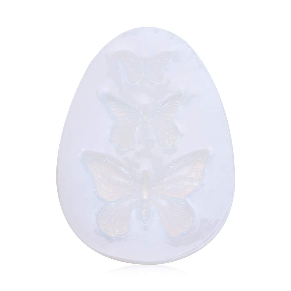 Butterfly Resin Charms Molds for Jewelry Making - UV Resin Liquid Silicone Mold for Necklace Pendant DIY Craft - Perfect for Handmade Jewelry, Keychains & Gift Making
