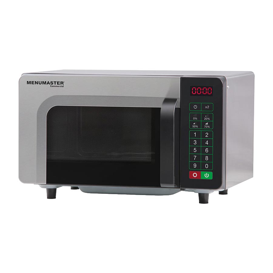Amana MMS10TSA Menumaster Touch Control Commercial Microwave Oven - 1000W, 120V, Low Volume - Perfect for Small Restaurants, Cafes & Food Trucks