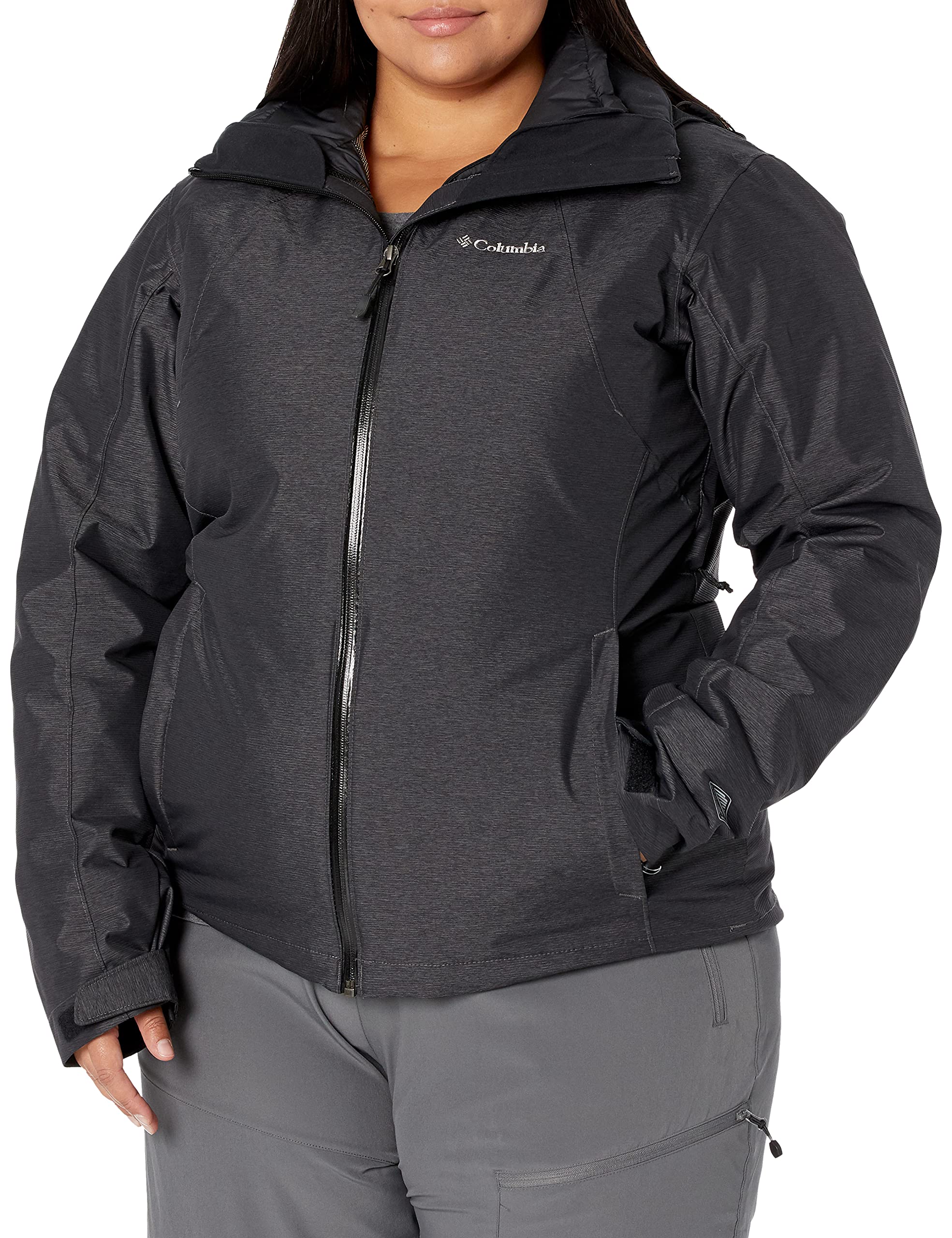 Columbia Women's Whirlibird Interchange Jacket - Waterproof 3-in-1 Winter Coat for Hiking, Skiing & Outdoor Adventures