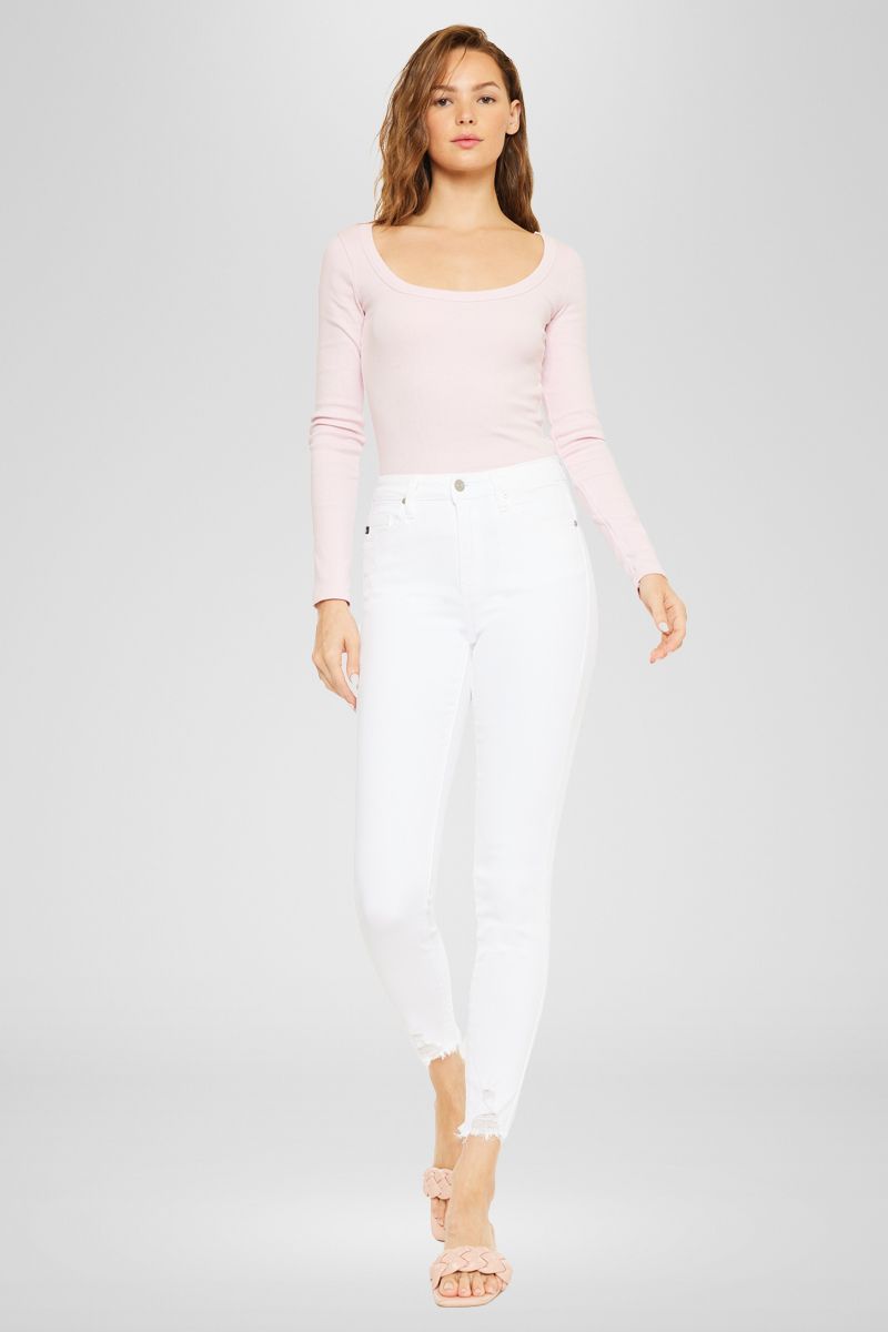 Milana High Rise Ankle Skinny Jeans for Women - Stretch Denim Pants, Slim Fit, Comfortable Everyday Wear - Perfect for Casual Outfits, Work and Date Nights