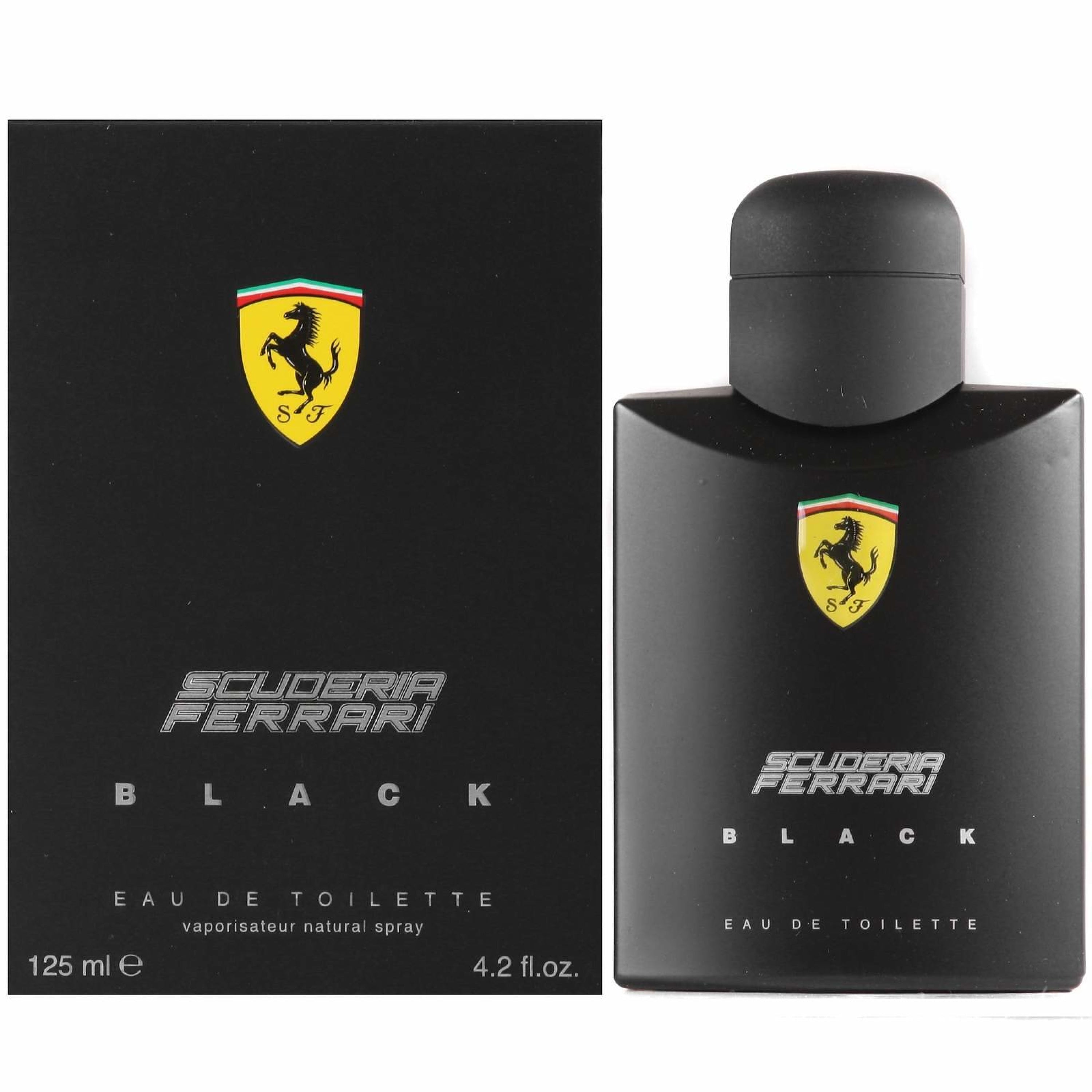 Ferrari Black Men's Eau de Toilette Spray - Premium Fragrance for Everyday Wear & Special Occasions