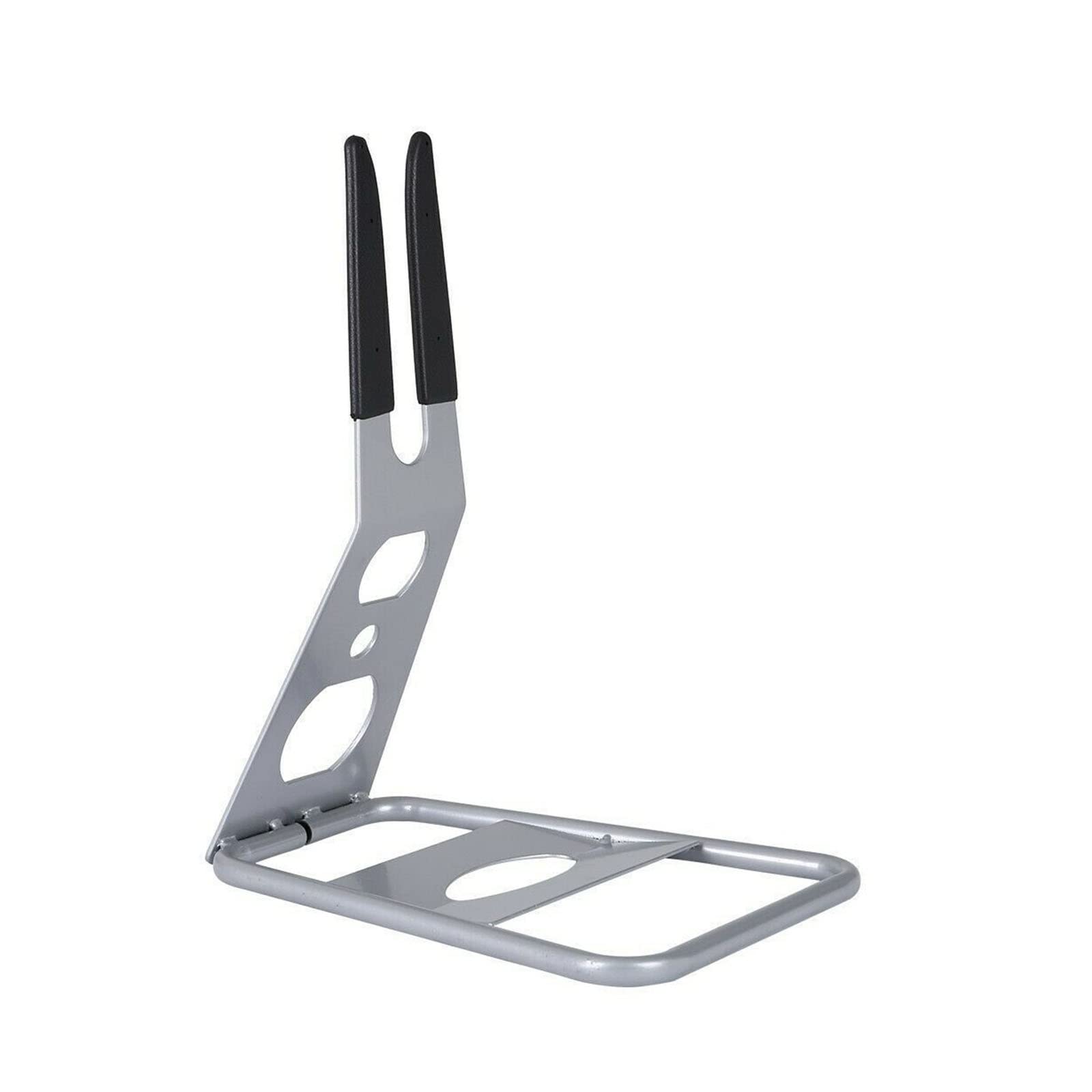 BiYeer Bike Repair Stand - Heavy Duty Steel Bicycle Floor Stand for Storage & Maintenance - Lightweight, Sturdy, Powder Coated - Perfect for Home Garage, Bike Shops & Outdoor Use