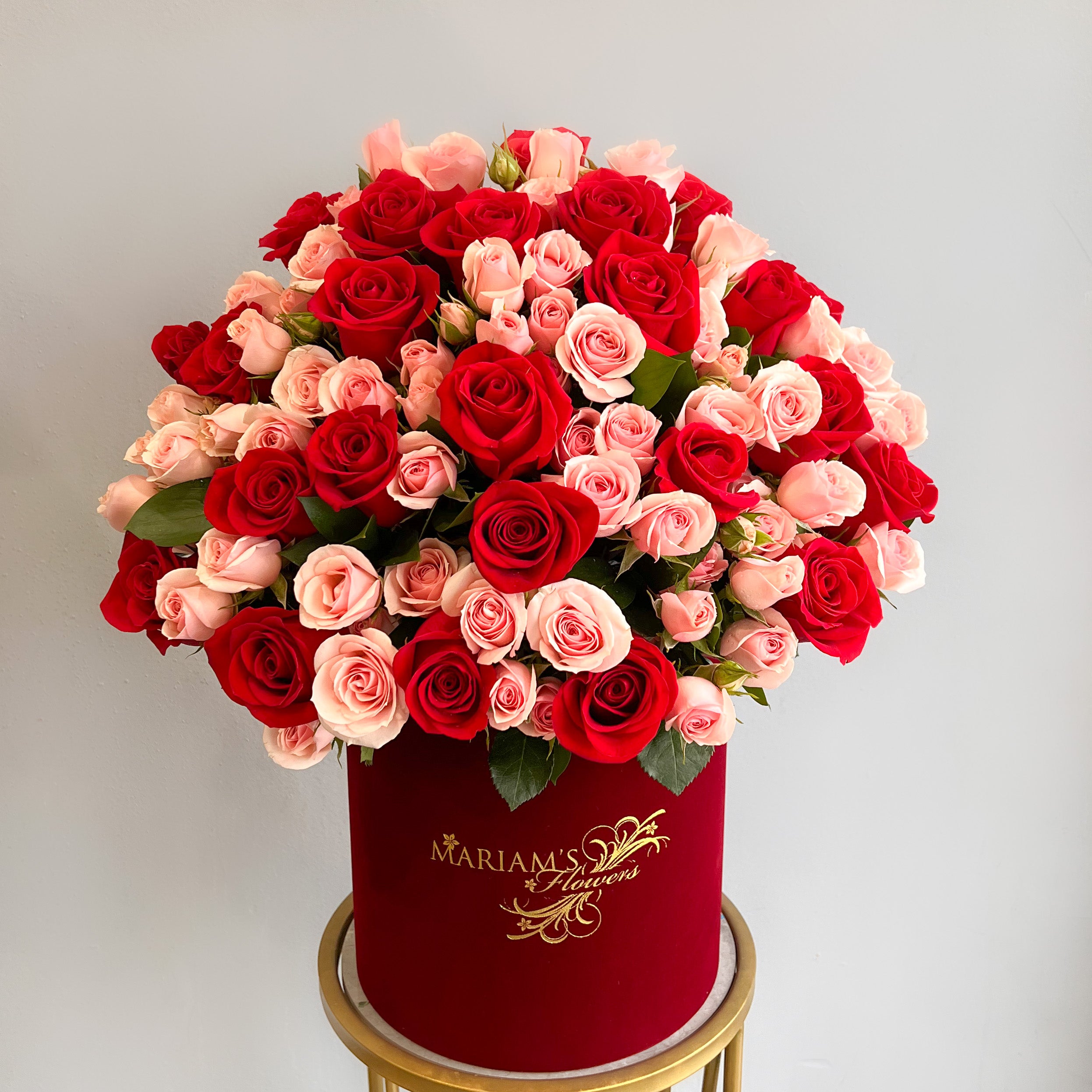 Pink and Red Roses - Fresh Cut Flowers for Valentine's Day, Weddings & Home Decor