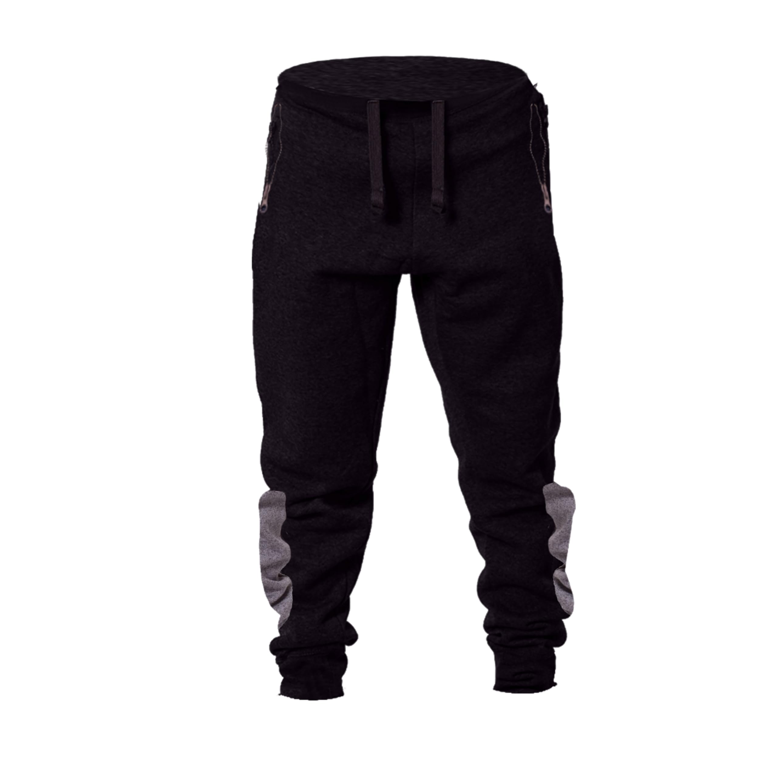 NOROZE Kids' Jogger Pants - Boys' Fleece Sweatpants with Contrast Ankle Panels, Loose Fit Comfort (Sizes 7-13 Years) - Perfect for School, Play & Casual Wear