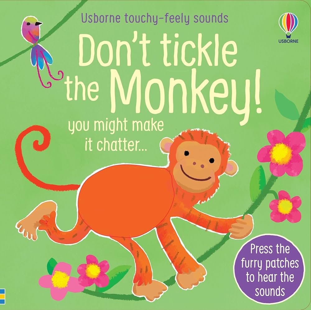 Don't Tickle the Monkey! - Interactive Children's Book with Sound Effects | Perfect for Bedtime Stories & Early Learning