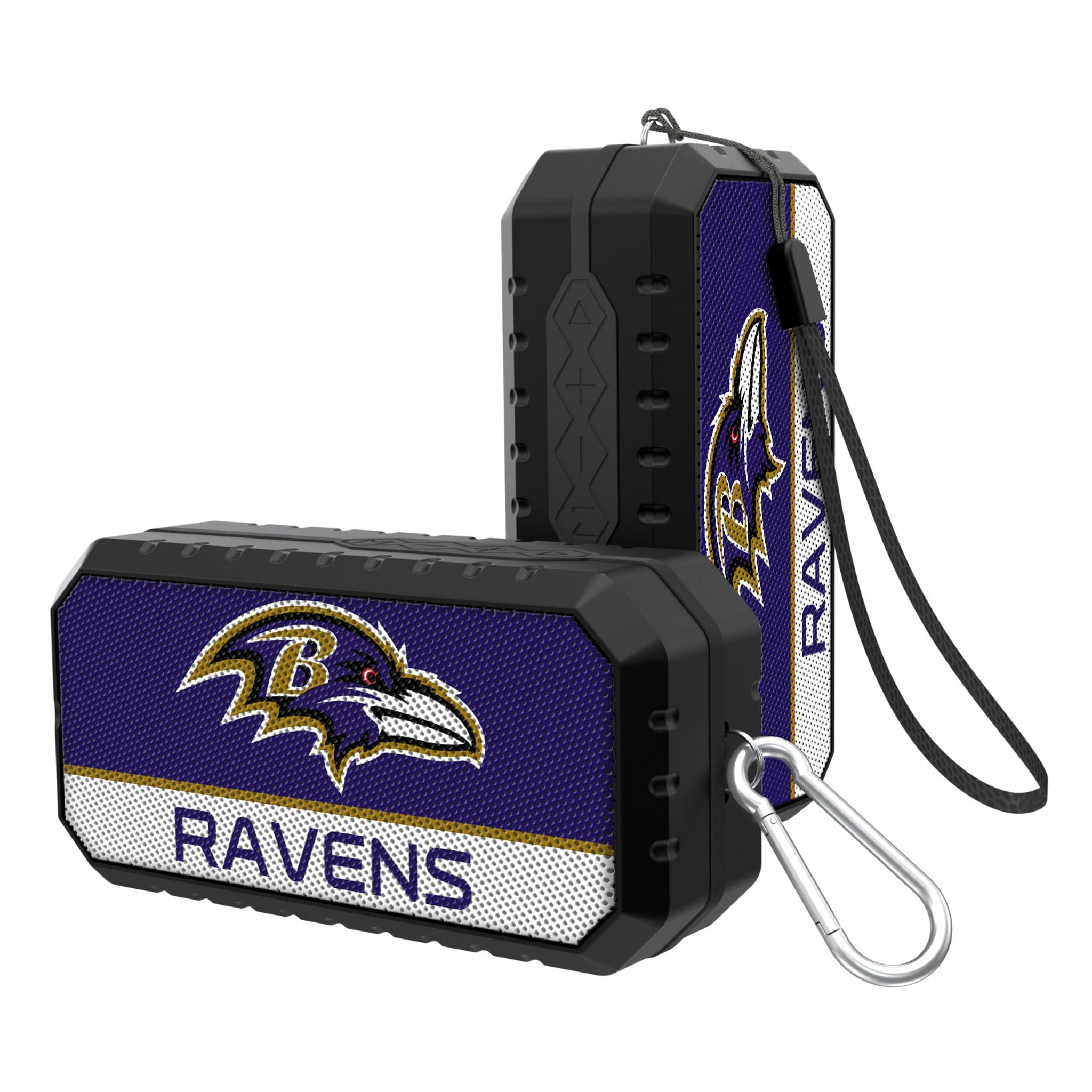 Baltimore Ravens Endzone Solid Bluetooth Speaker - Portable Wireless Speaker for Home, Office, and Outdoor Use - Perfect for Game Day, Parties, and Travel