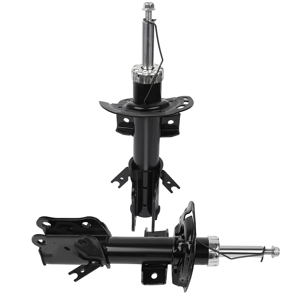 Premium AngleWide Shock Absorbers & Struts Set (2 Front) - Compatible with 2013-2016 Ford Fusion | Heavy-Duty Suspension System for Smooth Ride & Better Handling | Ideal for City Commuting, Highway Driving & Rough Road Conditions