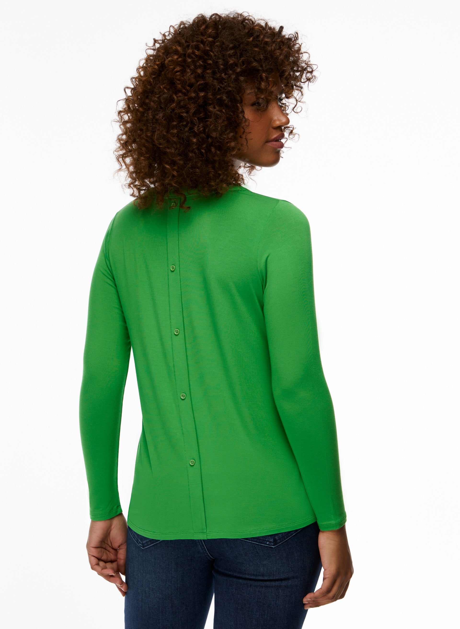 Stylish 3/4 Sleeve Button Detail Blouse for Women | Trendy Casual & Office Wear | Perfect for Work, Date Night & Everyday Outfits