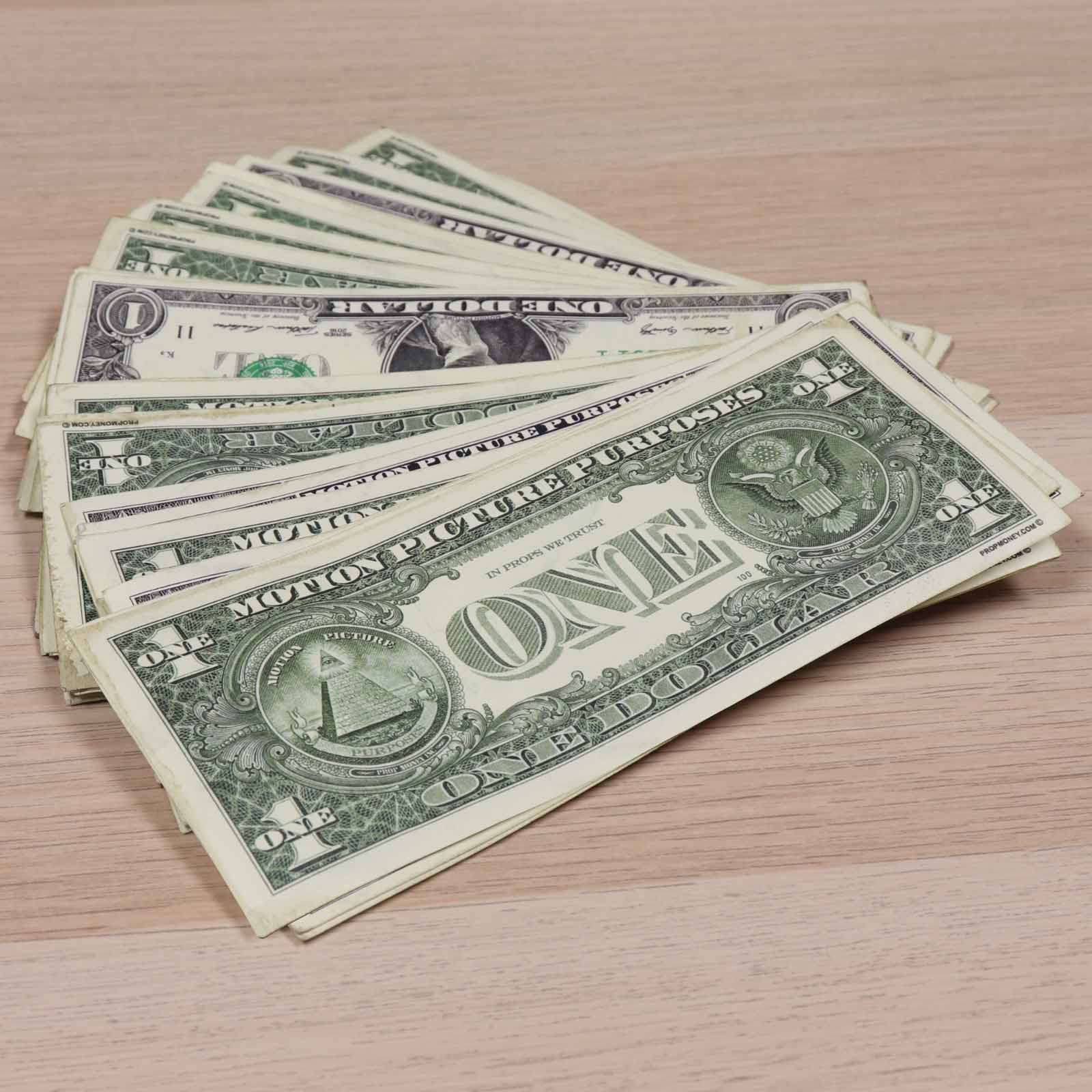 Authentic RealAged™ New Series US Dollar Bills - Perfect for Collectors, Gifts, and Magic Tricks | High-Quality Prop Money for Movies, Parties & Educational Use