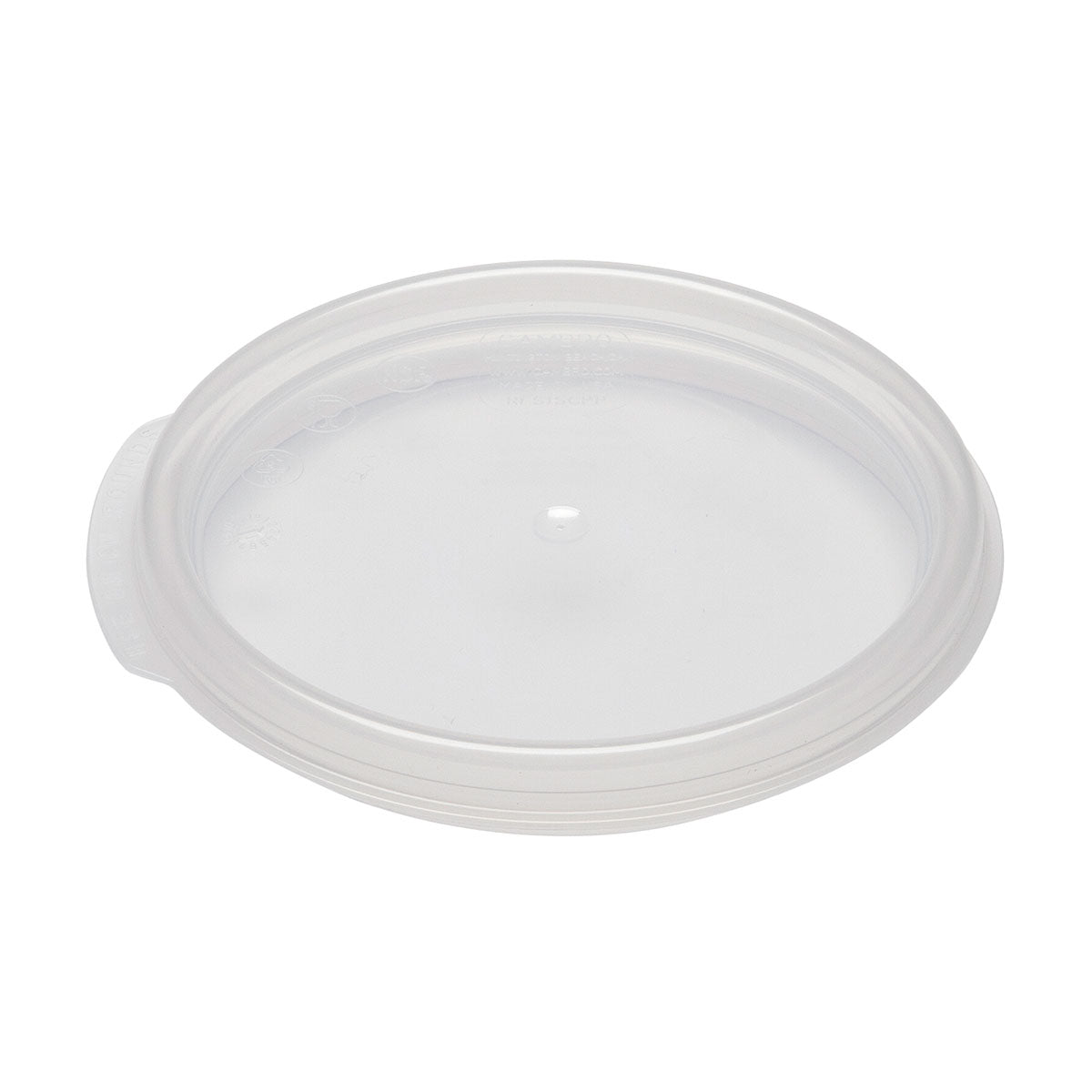 Cambro RFS1SCPP190 Camwear Round Seal Lid - 1 Quart Translucent Food Storage Container Lid for Commercial & Home Use - Perfect for Restaurants, Meal Prep, and Leftovers