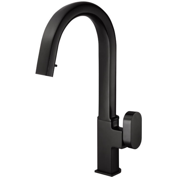 REPD 1000 MB Matte Black Dual Function Pull Down Kitchen Faucet - Modern Touchless Design for Easy Cooking & Dishwashing