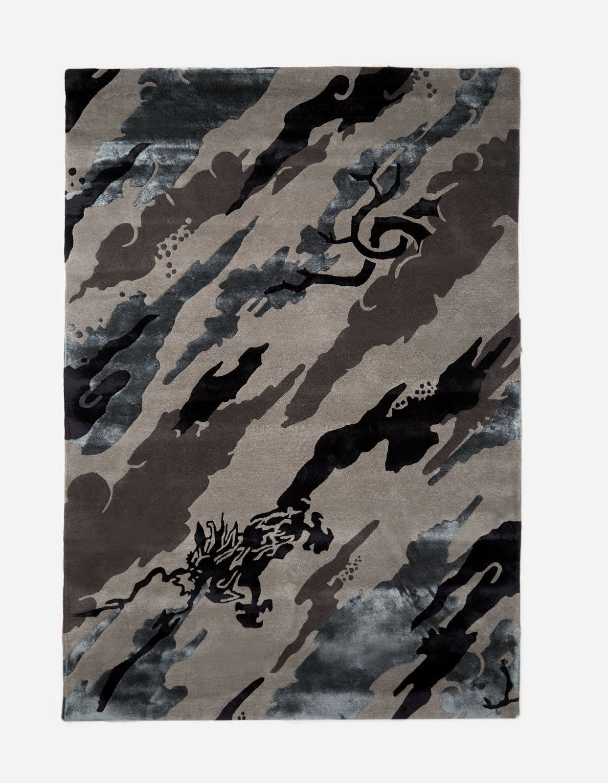 2158 DPM: Large Bonsai Forest Rug for Home Decor - Perfect for Living Room, Bedroom, or Office Night Ambiance