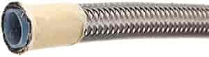 JEGS 104913 PTFE Lined Hose - High Temperature Resistant Fuel Hose for Automotive, Marine & Industrial Applications | Perfect for Fuel Transfer, Chemical Handling & Hydraulic Systems