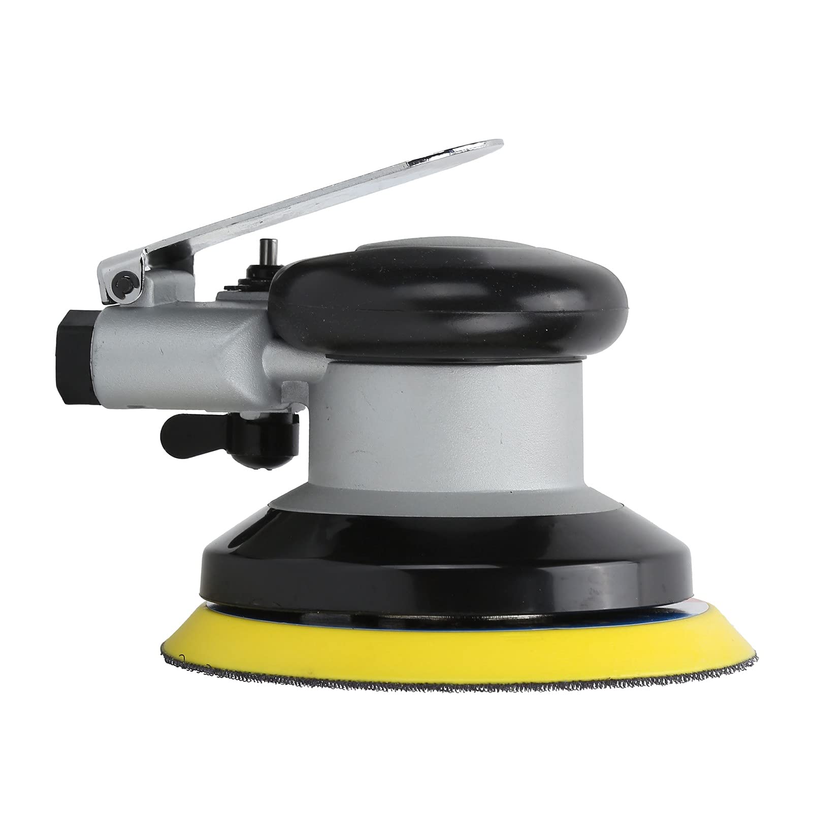 Air Sander - Labor-Saving Random Orbital Air Sander for Metal Polishing, Burr Trimming & Fiberglass Work | Perfect for Home DIY Projects & Professional Metalworking
