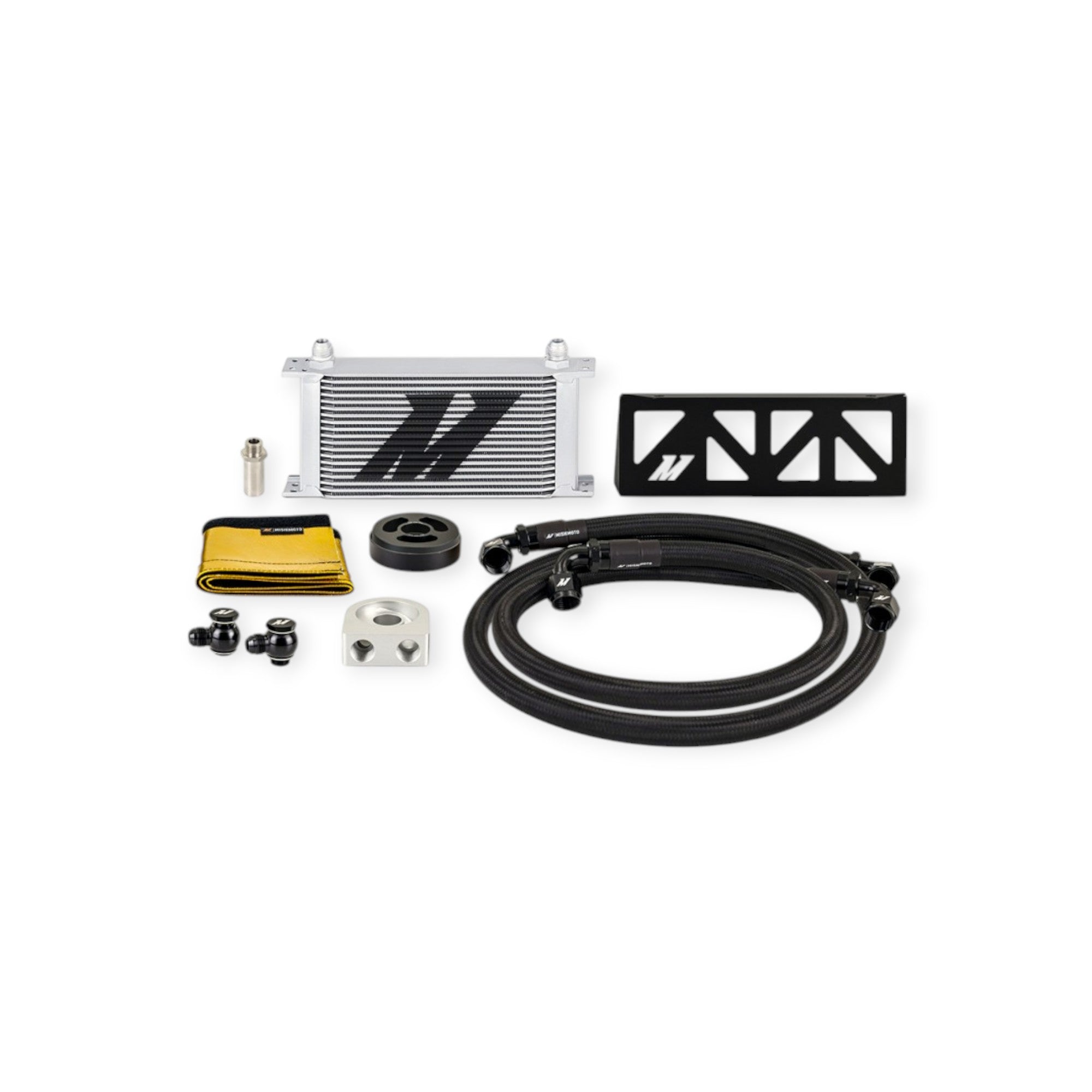 Mishimoto Performance Oil Cooler Kit for Subaru BRZ & Toyota GR86 (2022+) - Silver | High-Performance Engine Cooling | Track & Street Use