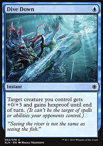 MTG Magic: The Gathering - Dive Down (53) Ixalan XLN Card | Collectible Trading Card Game for Players & Enthusiasts | Perfect for Deck Building & Competitive Play