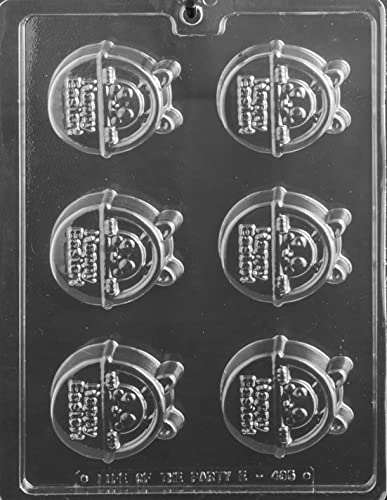 Happy Easter Basket Cookie & Chocolate Candy Mold - Food Safe, Durable & Reusable Plastic Mold for Valentine's Day (E485) | Perfect for DIY Chocolate Making, Holiday Treats & Party Favors