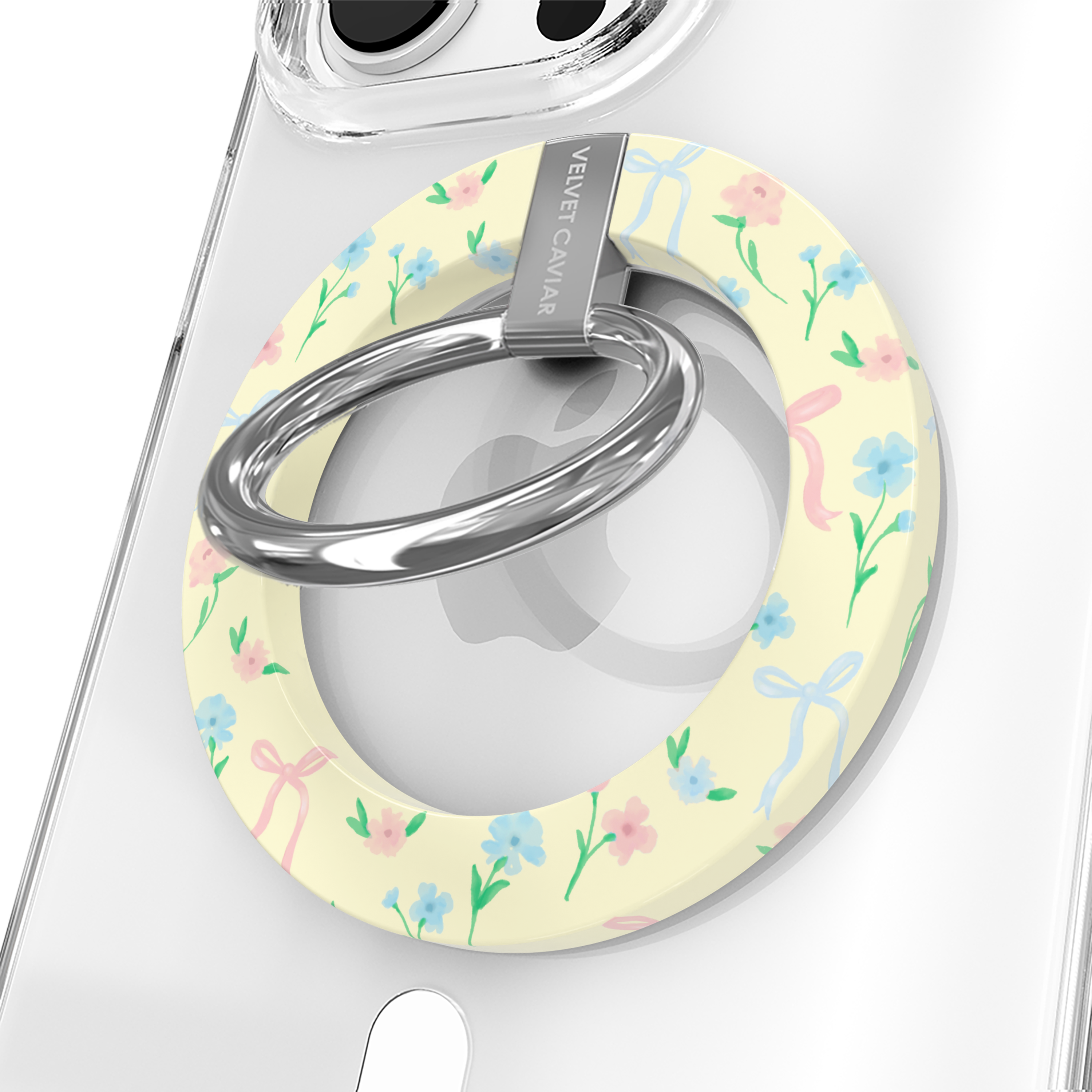 Buttercup Bows MagSafe Grip Ring Holder - Secure Phone Grip for iPhone 14/13/12, Magnetic Phone Stand & Wallet Sticker - Perfect for Hands-Free Viewing, Driving, and Everyday Use