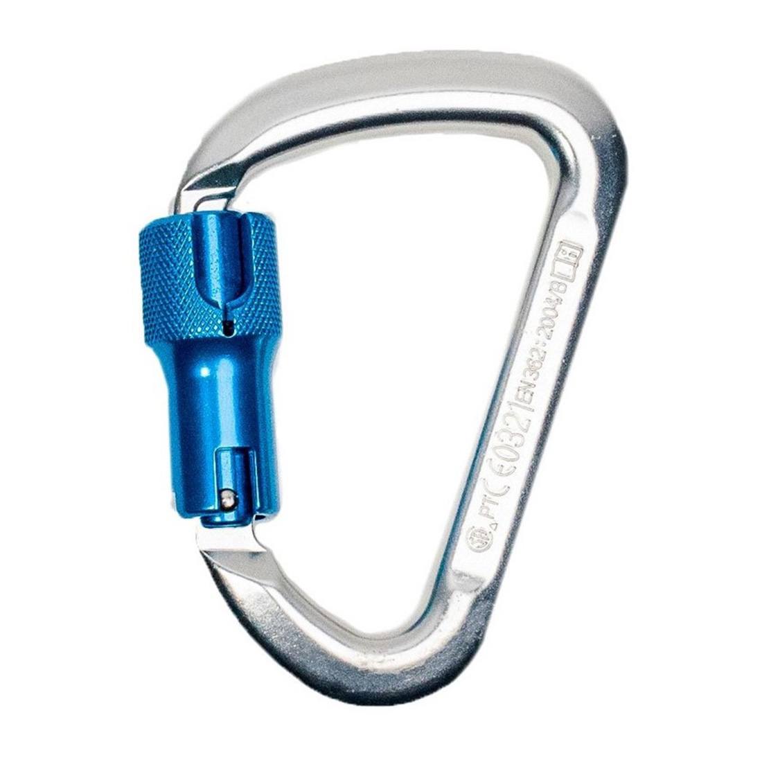 Sky Genie Auto Locking Carabiner - Lightweight Aluminum Climbing Carabiner for Rock Climbing, Hiking, Camping & Outdoor Adventures