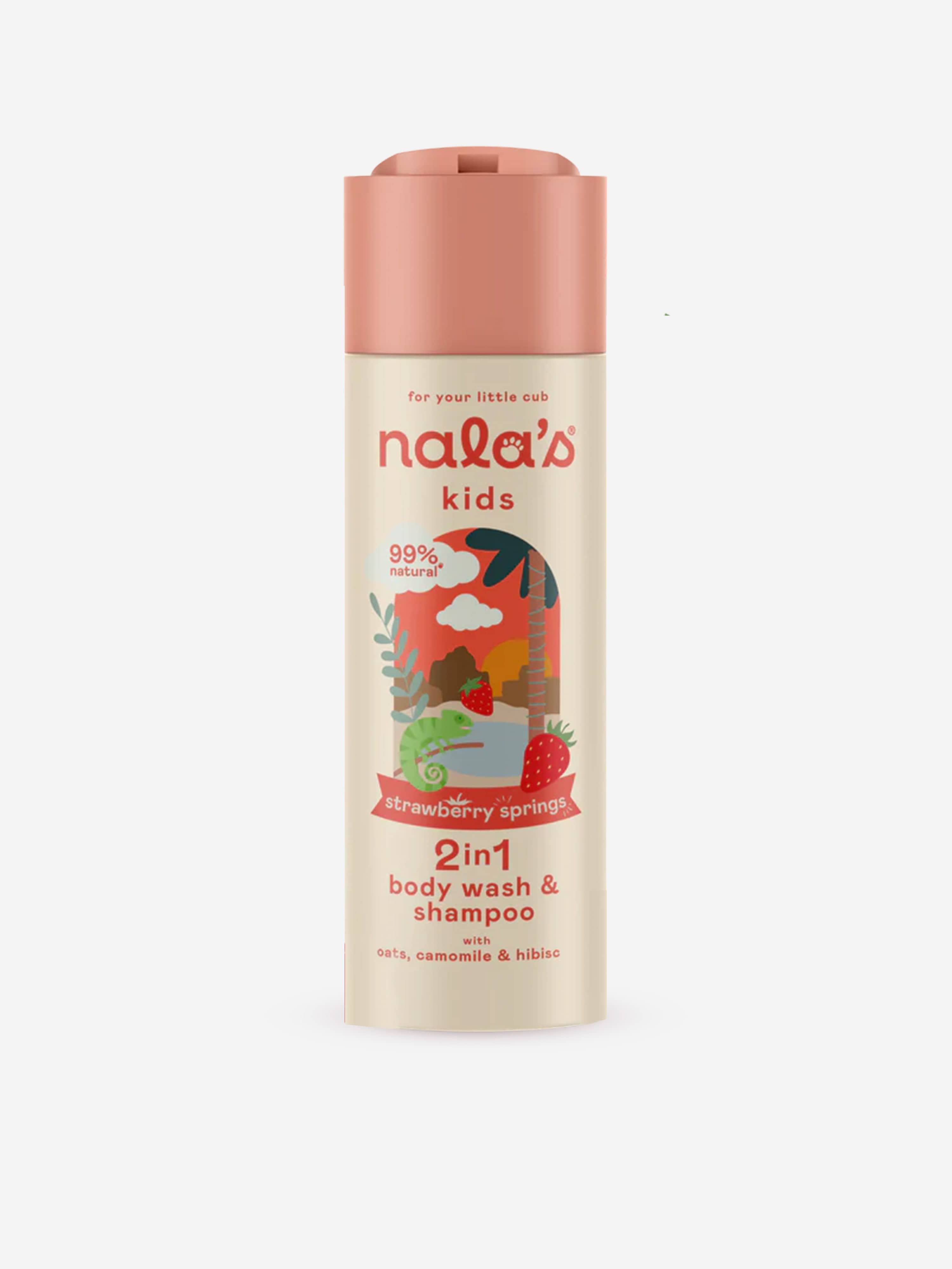 2 in 1 Baby Wash & Shampoo - Strawberry Scented Gentle Cleanser 200ml - Perfect for Newborn Bath Time & Sensitive Skin Care