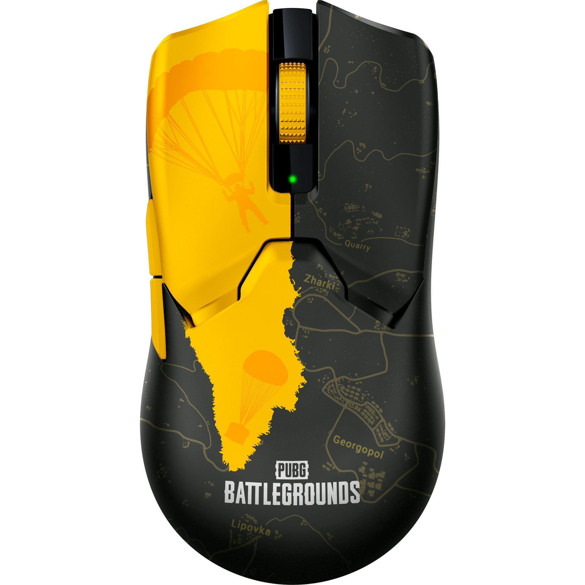 Razer Viper V2 Pro Wireless Gaming Mouse - 58g Ultralight Esports Mouse with 30K DPI Sensor, HyperSpeed Wireless, Gen-3 Optical Switches, 5 DPI Settings (PUBG Edition) - Perfect for Competitive FPS, MOBA Gaming & Professional Esports Tournaments