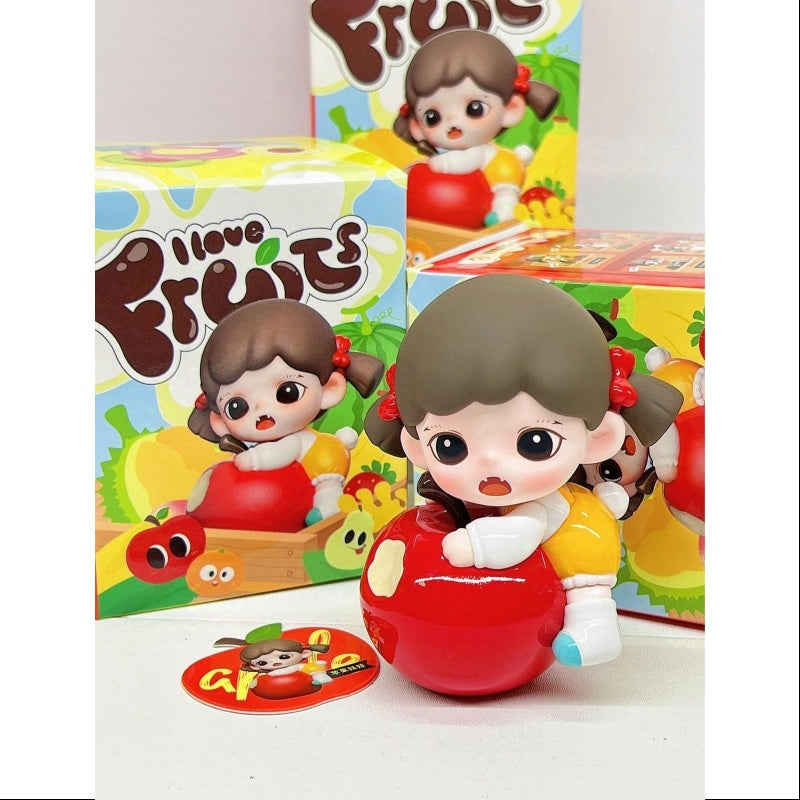 Baby Zoraa I Love Fruits Series Apple Print Outfit - Cute Infant Girl Clothes for Photos, Playdates & Special Occasions