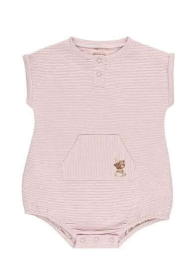 ELY & CO Baby Bear Romper - Cute Animal Onesie for Boys & Girls (6-24 Months) - Perfect for Playtime, Photo Shoots & Everyday Wear