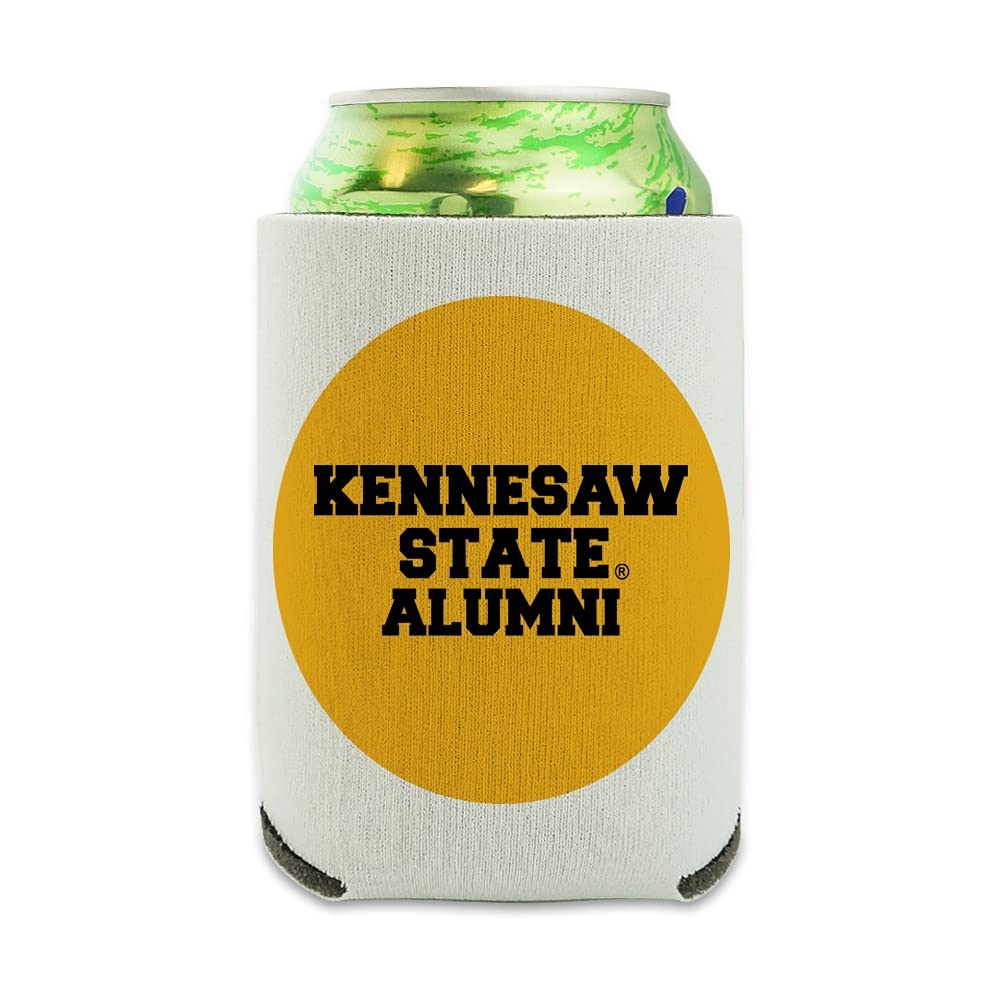 Kennesaw State Owls Alumni Can Cooler - Insulated Collapsible Drink Sleeve & Beverage Holder for Beer, Soda & Cans - Perfect for Tailgates, BBQs & Game Day Parties