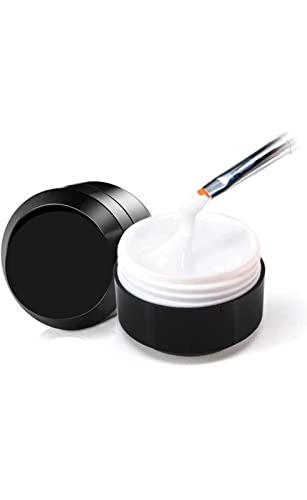 BOLT BEE 15ml LED/UV Hard Gel Builder - Nail Extension & Strengthening Gel for Manicure - Long-Lasting Nail Art Gel (BODY BROWN) - Perfect for Salon & Home DIY Nail Care
