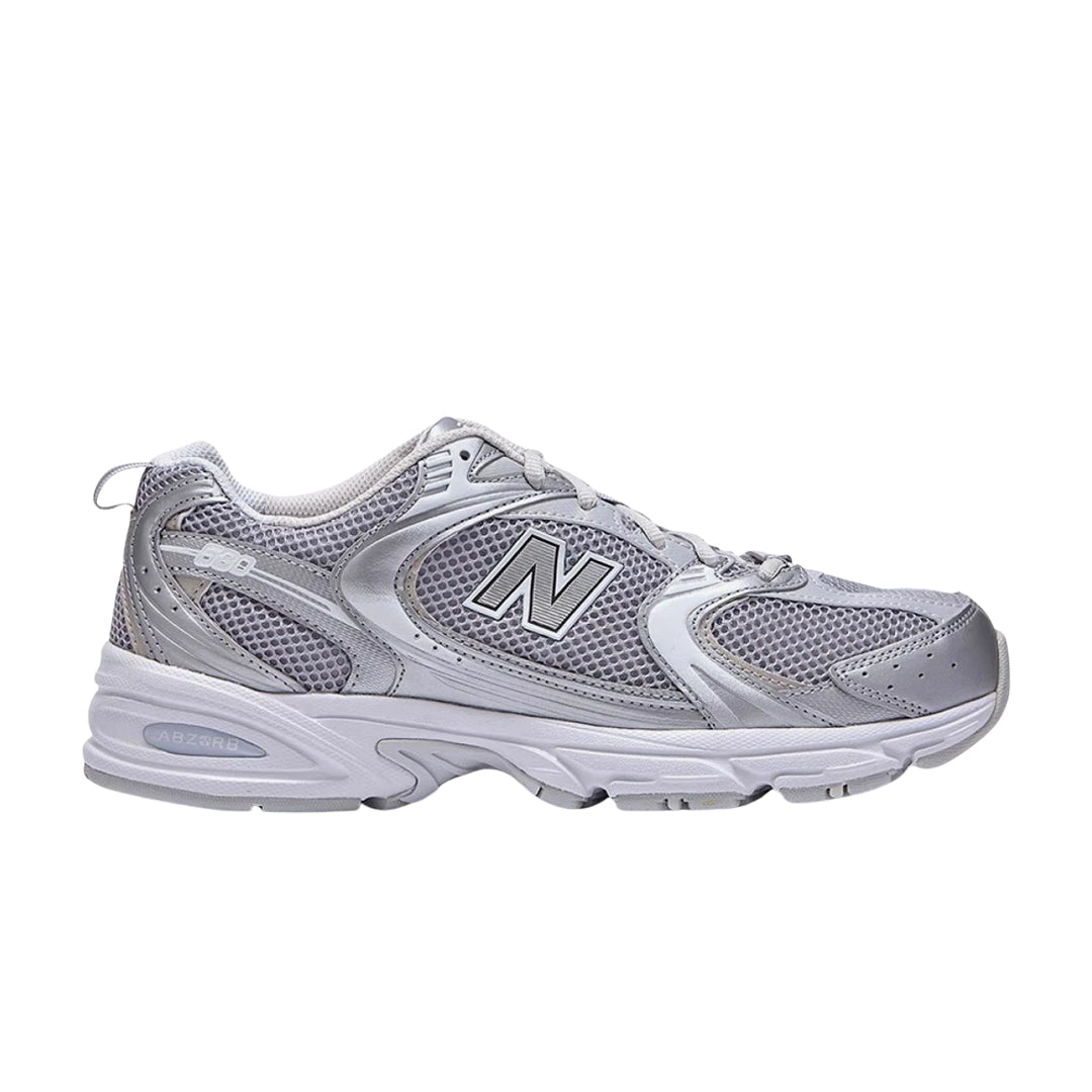 530 Silver Metallic Moonbeam Shoes - Stylish & Comfortable Footwear for Women | Perfect for Casual Wear, Work & Outdoor Activities