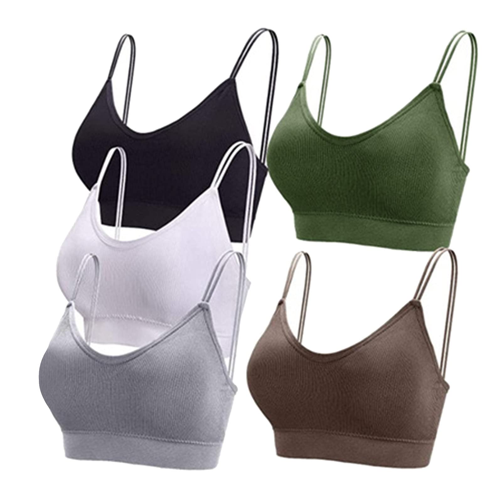 BADBOM Sports Bras for Women - Comfortable Underwire Camisole for Workout & Yoga