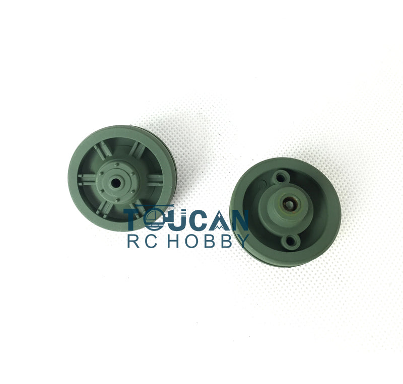 High-Quality Plastic Idler Wheels, Sprockets & Tracks for Henglong 1/16 Scale RC Tanks - Compatible with Jadpanther 3869 & Panther G 3879 Models | Durable Replacement Parts for Tank Battles & Off-Road Terrain