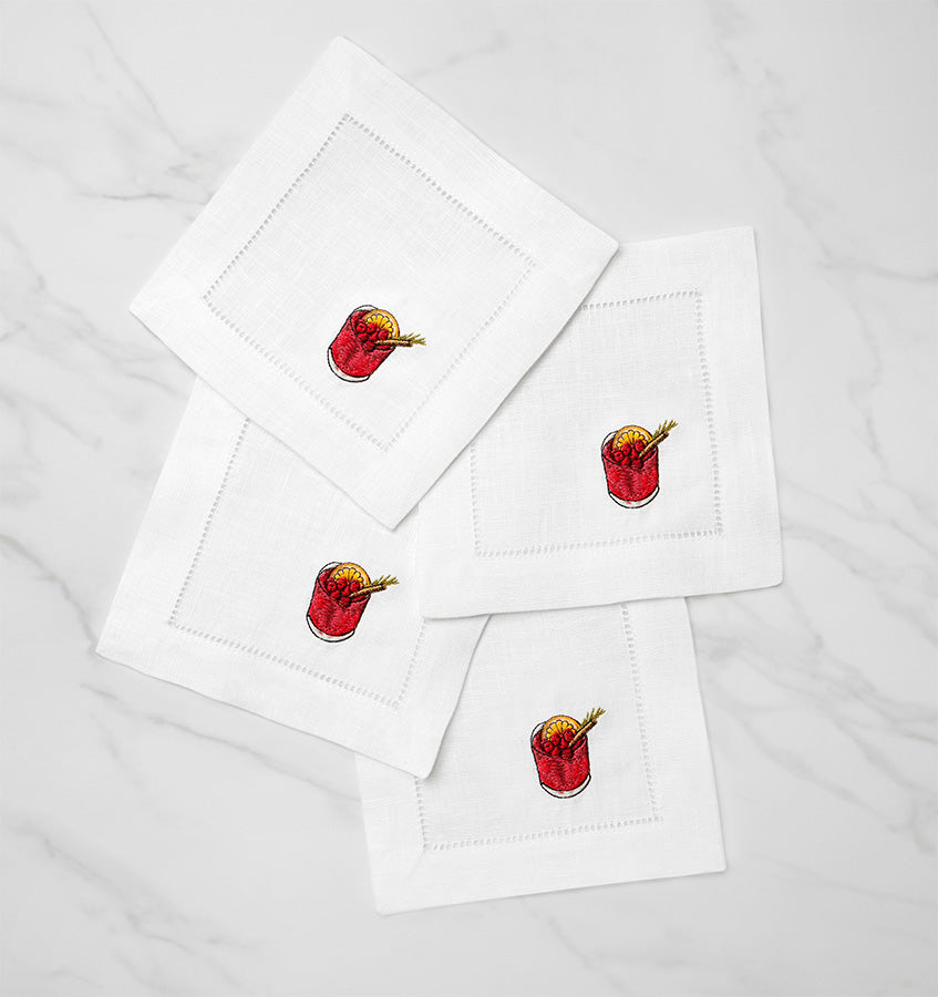Festive Holiday Punch Cocktail Napkins - 50 Pack Disposable Paper Napkins for Christmas, New Year & Party Decorations - Perfect for Holiday Gatherings, Celebrations & Home Decor