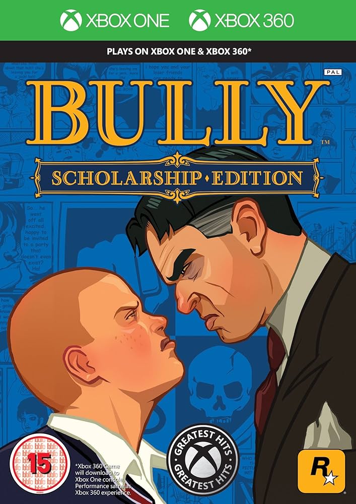 Bully: Scholarship Edition - Xbox 360 & Xbox One Video Game | Open-World Adventure for Teens & Young Adults | Perfect for Gaming Nights & School-Themed Entertainment