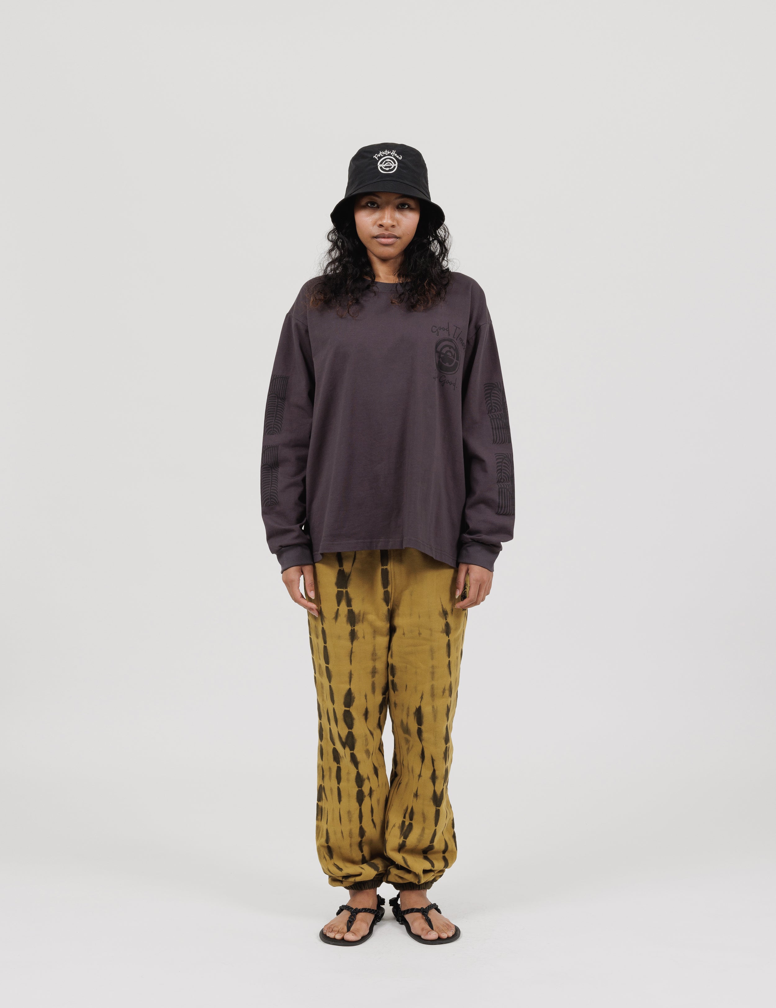 Trendy Tie Dye Sweatpants for Women - Soft Cotton Joggers with Elastic Waistband | PH03 SW010 | Perfect for Yoga, Lounging & Casual Outfits