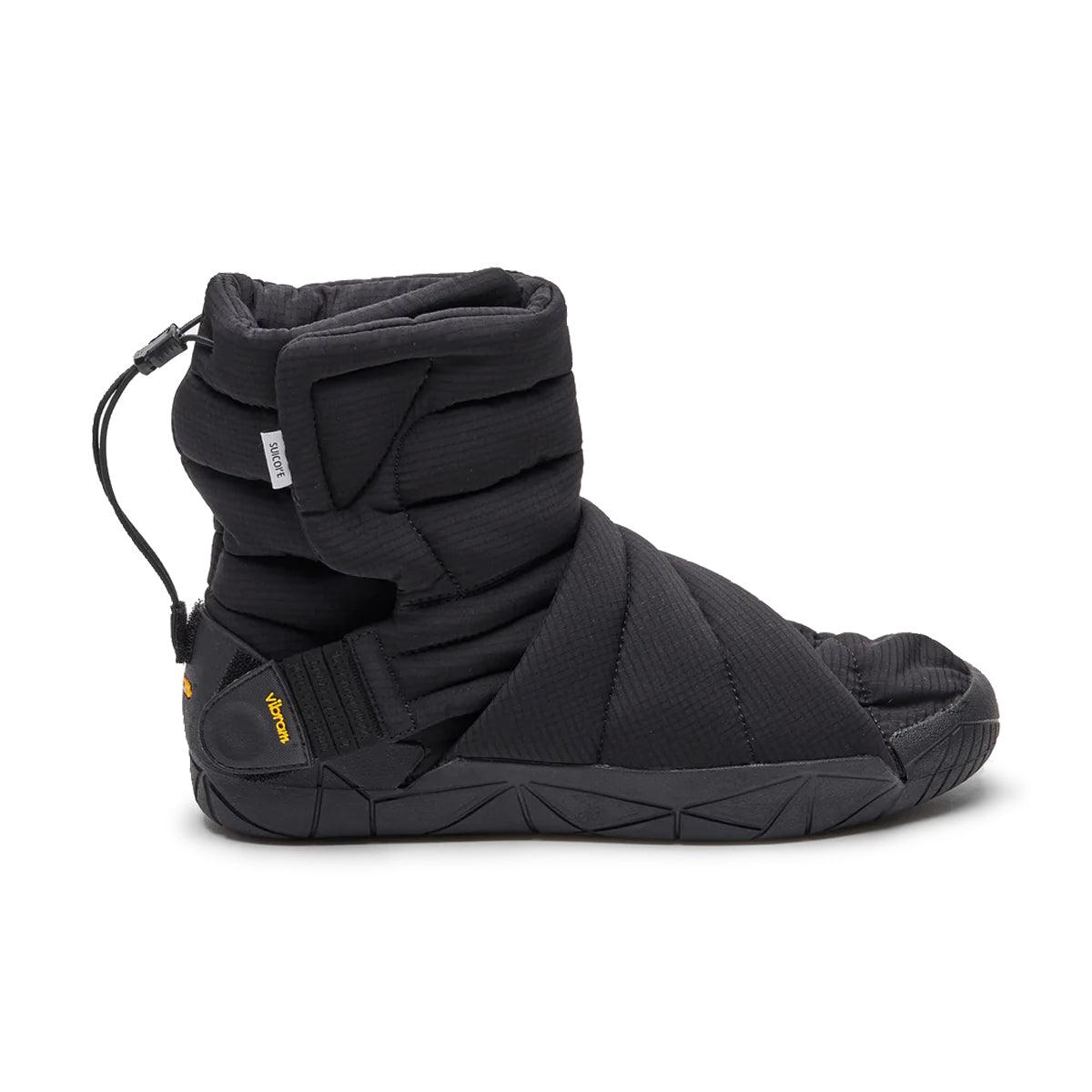 Vibram FUROSHIKI Futon Hi Black - Lightweight & Flexible Sneakers for Running, Walking & Outdoor Activities | Comfortable & Durable for Travel, Gym & Casual Wear