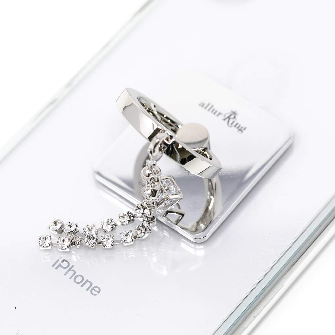 Belita Crystal Phone Ring Holder - 360° Rotating Finger Grip Stand for Smartphones | Perfect for Watching Videos & Selfies