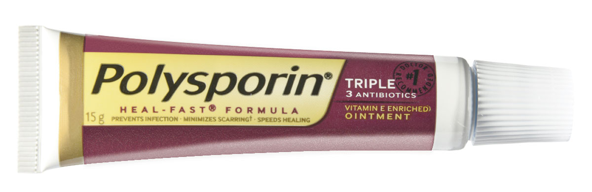 Polysporin Triple Antibiotic Ointment 15g - First Aid Treatment for Cuts, Scrapes & Burns | Wound Care & Infection Prevention