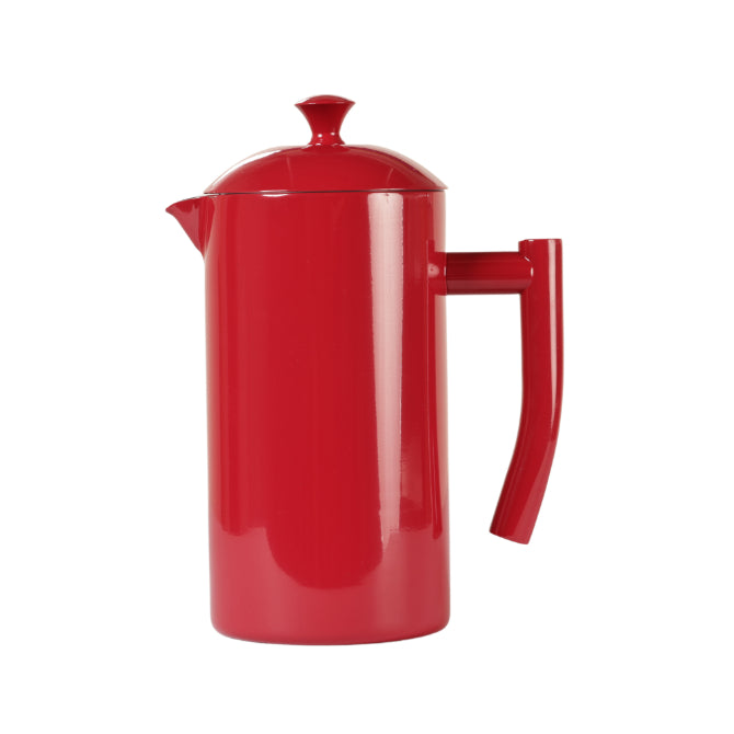 Premium French Press Coffee Maker - 34oz (1L) Stainless Steel with Heat-Resistant Glass, Perfect for Home, Office & Camping - Brew Rich, Bold Coffee & Tea Easily