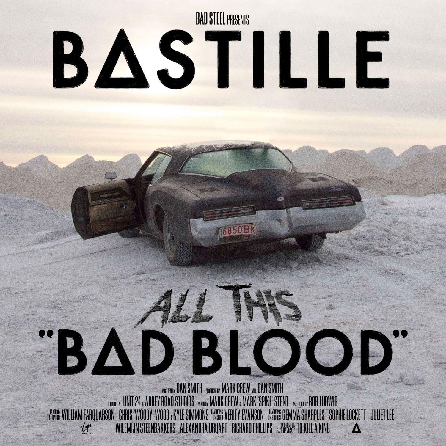 Bastille All This Bad Blood Album - Indie Pop & Alternative Rock Music CD - Perfect for Road Trips, Workouts, and Relaxing at Home