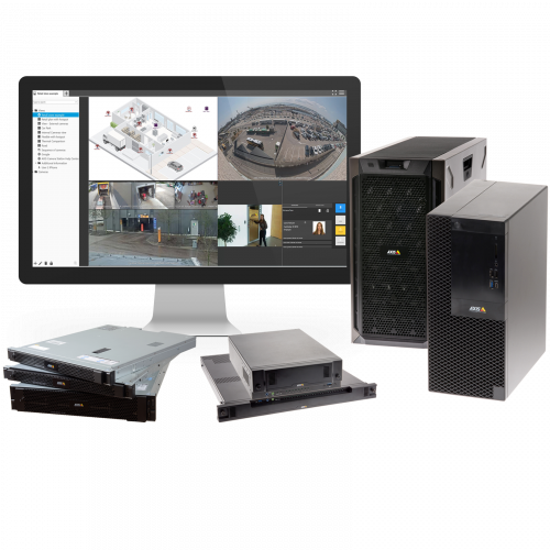 Axis Communications Camera Station S1132 Tower Recorder with 32TB HDD - Professional Security Surveillance System for Business & Home Protection
