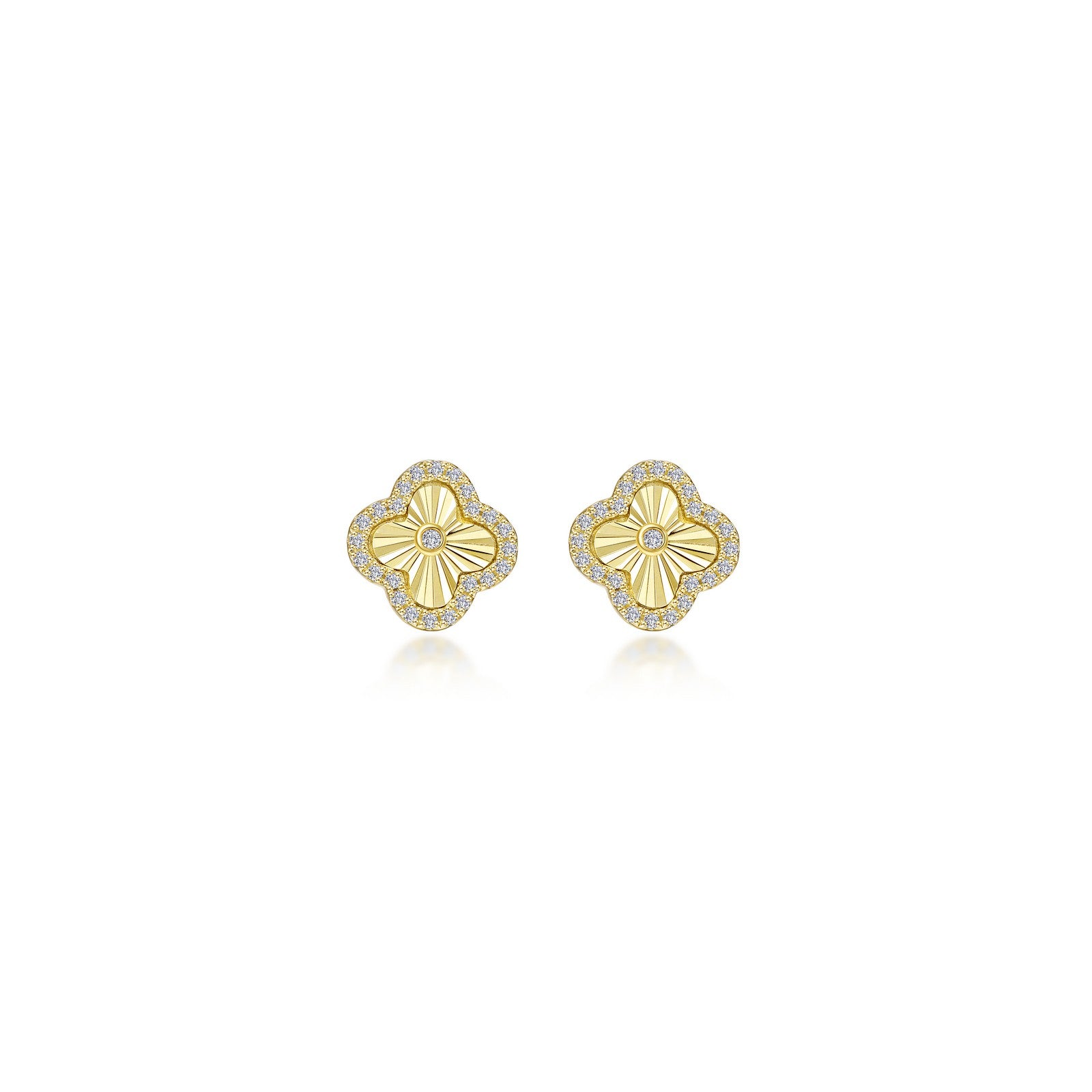 0.5 CTW Halo Stud Earrings - Elegant Diamond Earrings for Women, Perfect for Weddings, Parties & Everyday Wear