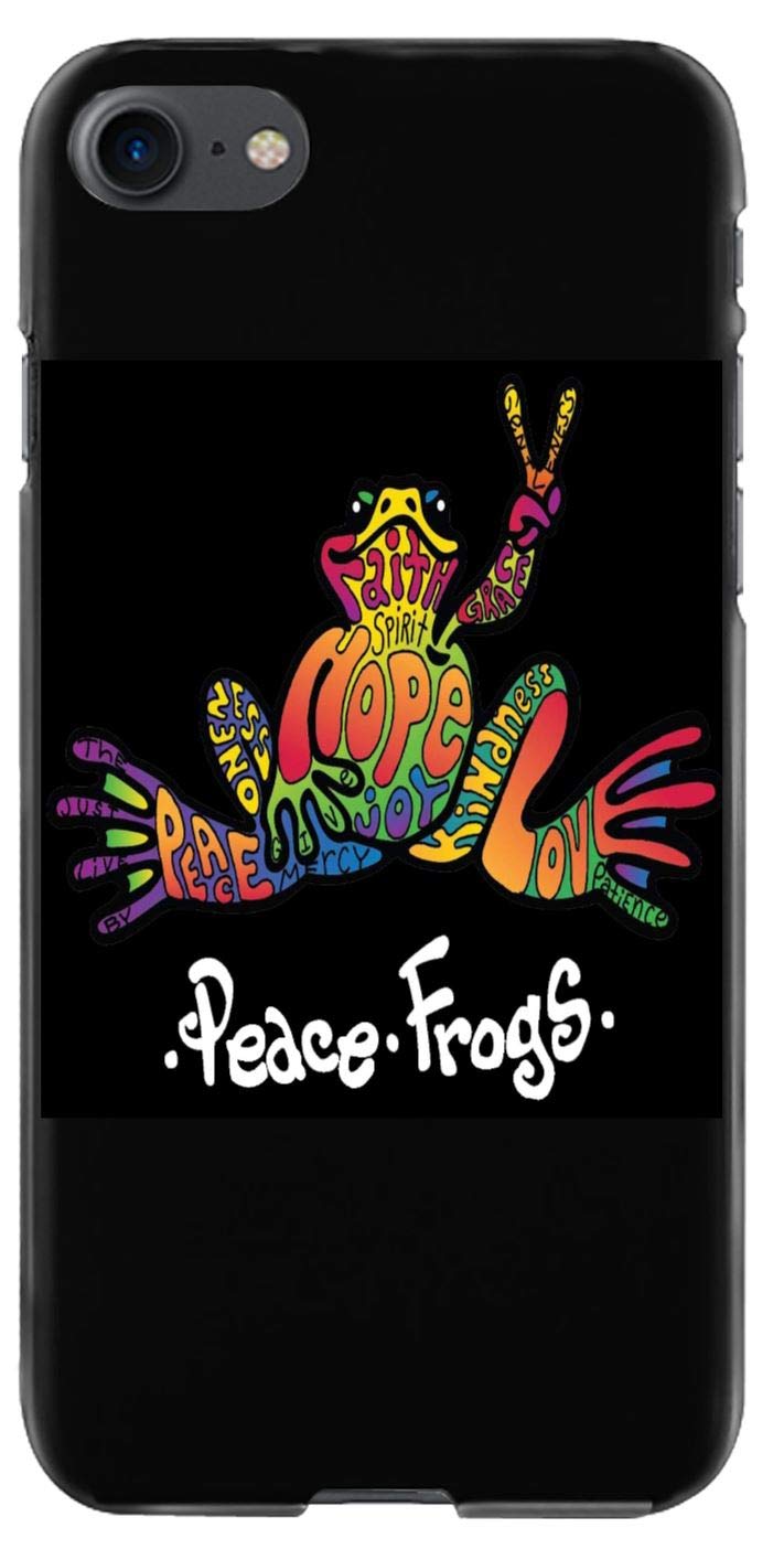 Hope Faith Spirit Joy Kindness Peace Frog iPhone XR Case - Durable Protective Cover with Strong Grip - Perfect for Daily Use, Work, and Outdoor Activities
